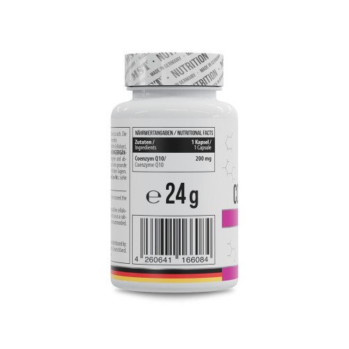 MST Coenzyme Q10 200mg 60 Vcaps