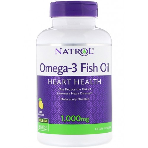 Natrol Omega-3 1000mg 30% 90 софт гель