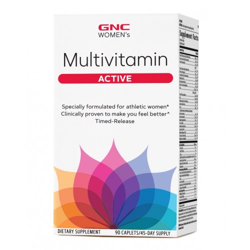 GNC Womens Multivitamin Active 90 caplets