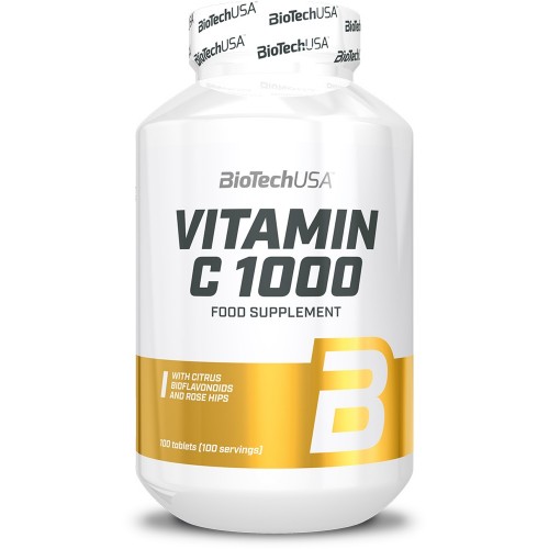 Biotech Vitamin C-1000 & Rose Hips 100tab