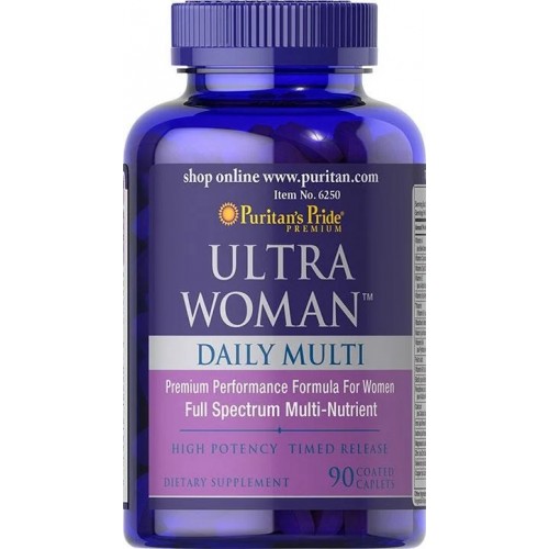 Puritans Pride Ultra Woman Daily Multi Timed Release 90 Caplets