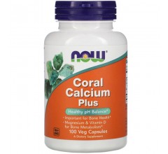 Now Foods Coral Calcium Plus 100 Veg Capsules