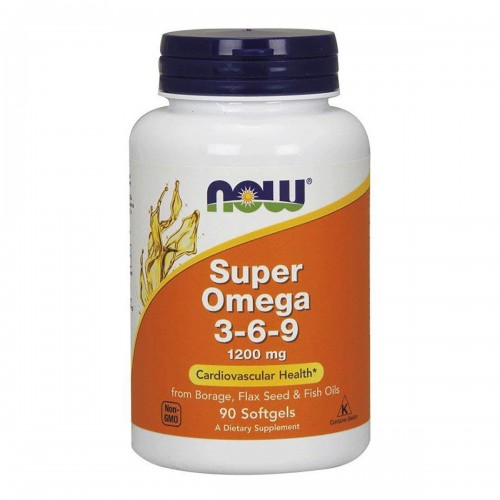 Now Foods Super Omega 3-6-9 1200 mg 90 Softgels