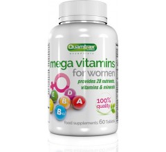 Quamtrax Nutrition Mega Vitamins for Women 60 таб