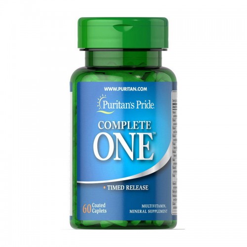Puritans Pride Complete One™ Multivitamin Timed Release 60 Caplets