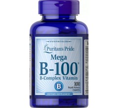 Puritans Pride Vitamin B-100 Complex 100 capsules