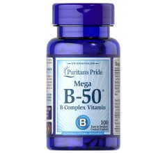 Puritans Pride Vitamin B-50 Complex 50 mg 100 caplets