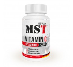 MST Vitamin C 500+D3 2000IU+Zink 100 Vcaps
