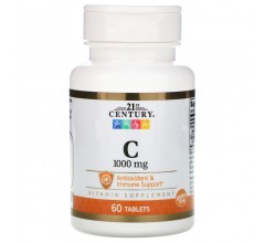 21st Century Vitamin C 1000 mg 60 Tablets