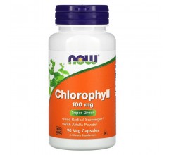 Now Foods Chlorophyll 100mg 90 caps