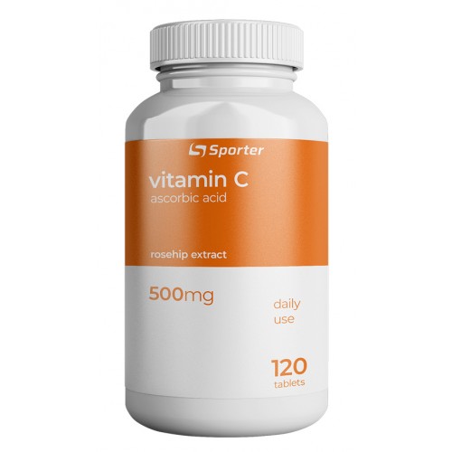 Sporter Vitamin C 500 mg with rosehip 120 таб