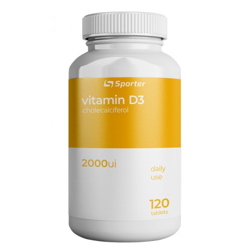 Sporter Vitamin D3 2000 ME 120 таб