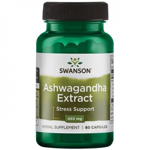 Swanson Ashwagandha Extract 450 mg 60 Caps