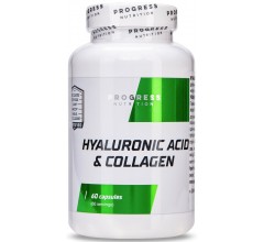 Progress Nutrition Hyaluronic acid & Collagen 90 капс