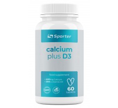 Sporter Calcium 400mg +D3 5mcg 60 таб