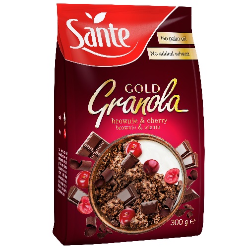Sante Granola Gold с шоколадом и вишней 300 г