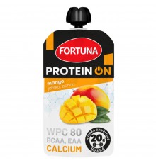 Fortuna Протеїн ОН. Мус мультифруктовий збагачений білком 180 г манго-яблуко-банан