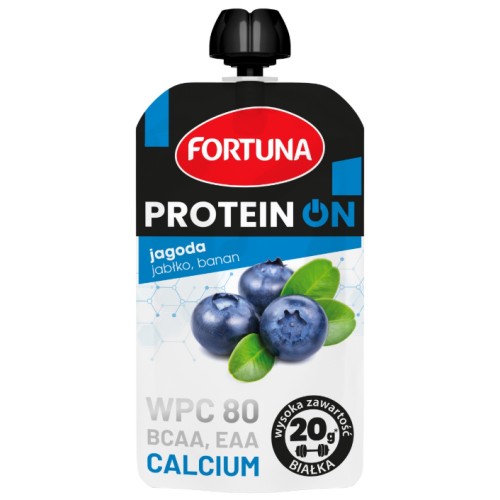Fortuna Протеїн ОН. Мус мультифруктовий збагачений білком 180 г
