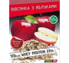 Power Pro Каша овсяная с яблоком + протеин