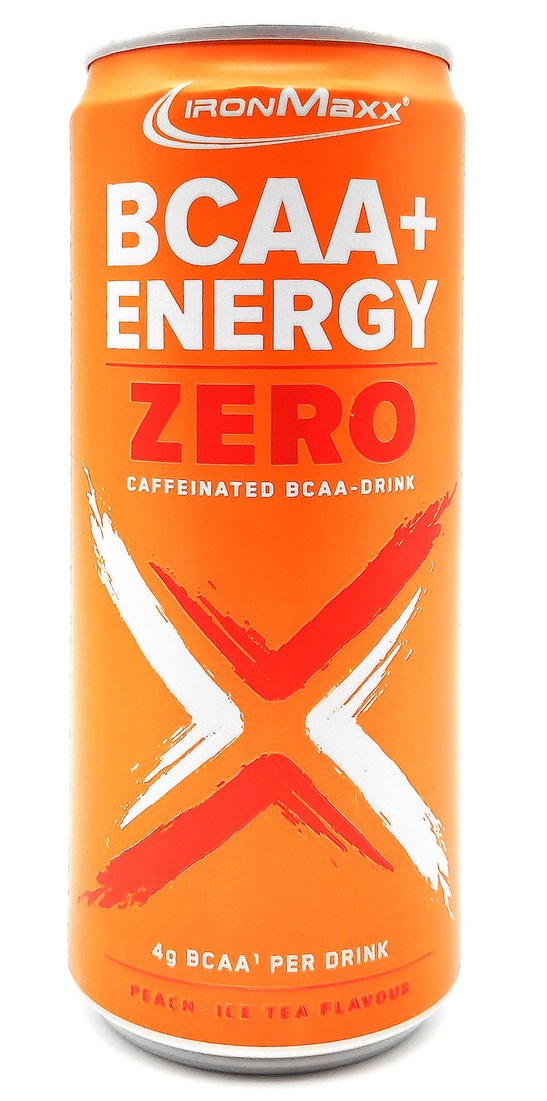 💪 Buy IronMaxx BCAA+Energy Zero Drink 330ml at 39грн. in Dnipro