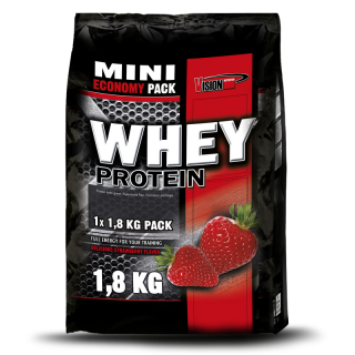 large foto whey protein 1800g strawberry