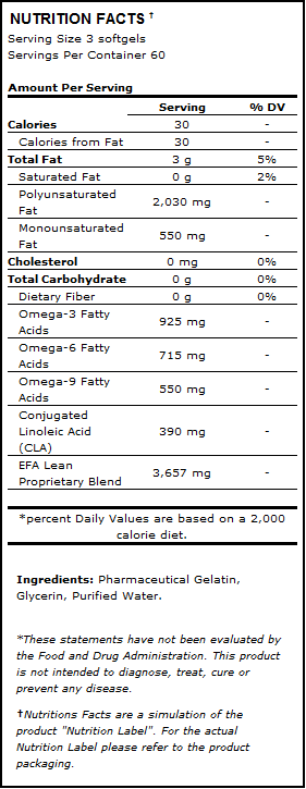 efa-lean-gold-nutrition-facts