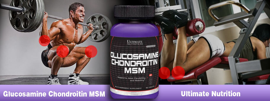 Glucosamine Chondroitin MSM Ultimate Nutrition image 